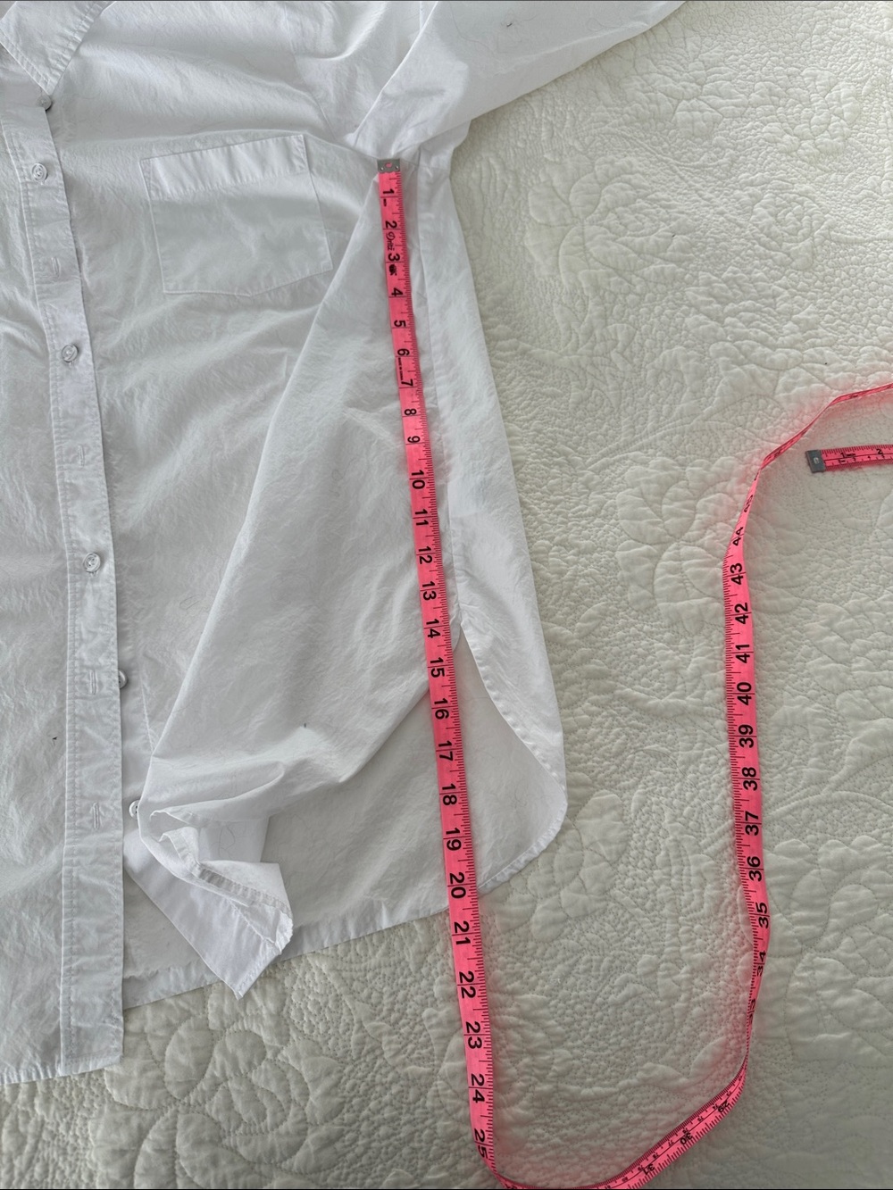 Classic Boyfriend White Button-Down Shirts - Picture 8 of 9